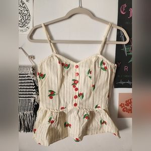 Vintage style tank top